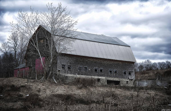Architecture Art Print featuring the photograph Faithful Old Barn #1 by Richard Bean