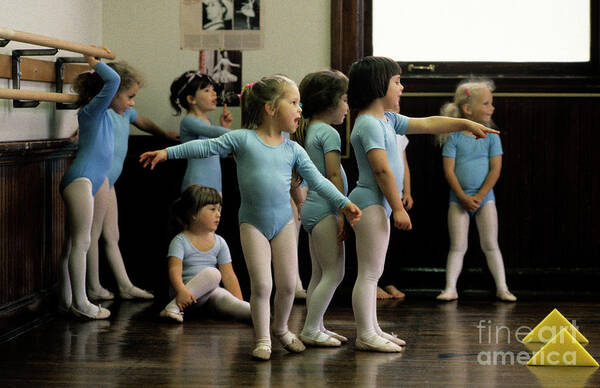 Young Art Print featuring the photograph Young Ballet Dancers #5 by Jim Corwin
