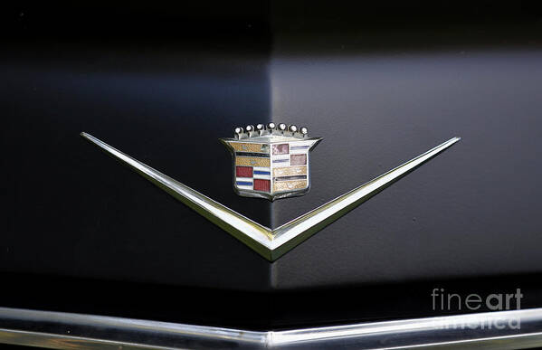 Cadillac Art Print featuring the photograph 1965 Caddy by Richard Lynch