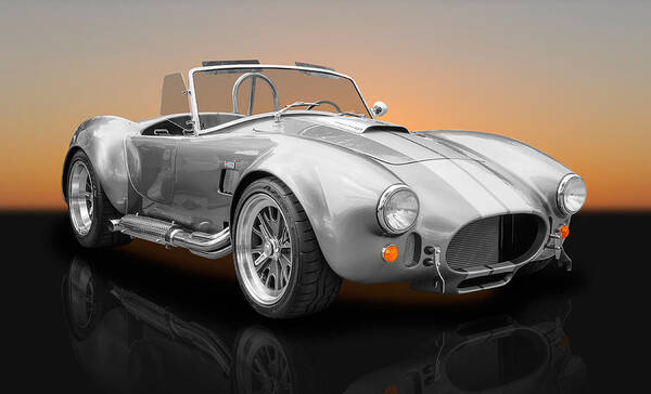 Frank J Benz Art Print featuring the photograph 1965 Shelby Cobra 427 by Frank J Benz