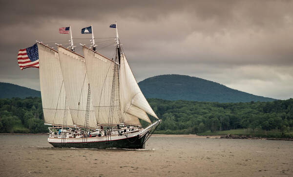 Schooner Art Print featuring the photograph Victory Chimes by Fred LeBlanc