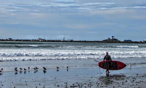 Sky Art Print featuring the photograph Leaving #4 by Marilyn Diaz