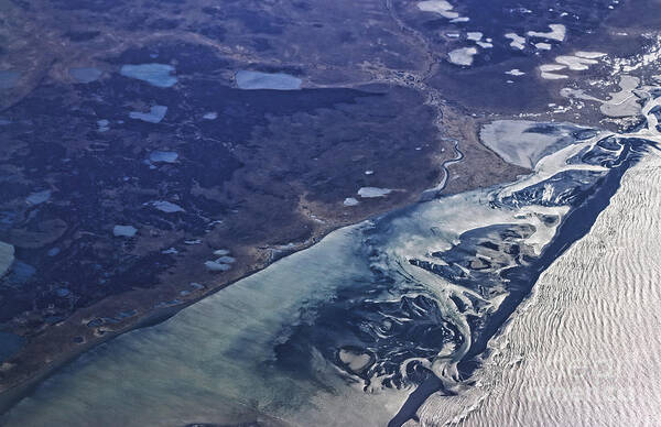 Alaska Art Print featuring the photograph Alaska Coast At Bering Sea by Charline Xia