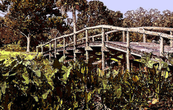 Landscape Art Print featuring the photograph Arch Bridge by James Rentz