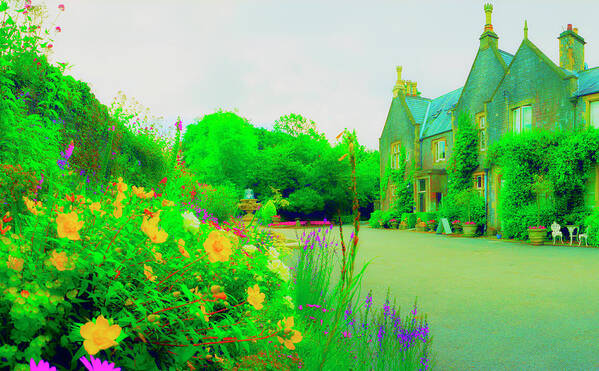 Sand Art Print featuring the photograph Beryl House by Jan W Faul