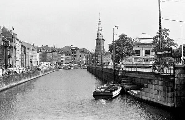 Kobenhavn Art Print featuring the photograph Copenhagen Canal 1 by Lee Santa