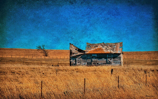 Houses Art Print featuring the photograph Countryside Abandoned House by Anna Louise