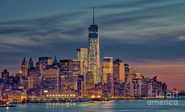 Architecture Art Print featuring the photograph Freedom Tower Construction End of 2013 by Jerry Fornarotto