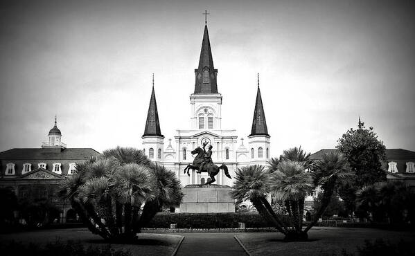 Jackson Square Art Print featuring the photograph Jackson Square 2 by Perry Webster