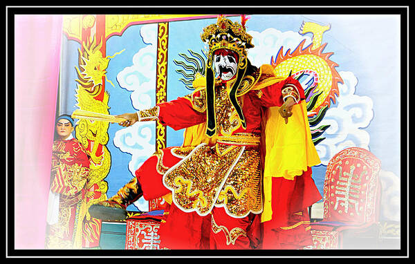 China Art Print featuring the photograph Magical Chinese Opera by Ian Gledhill