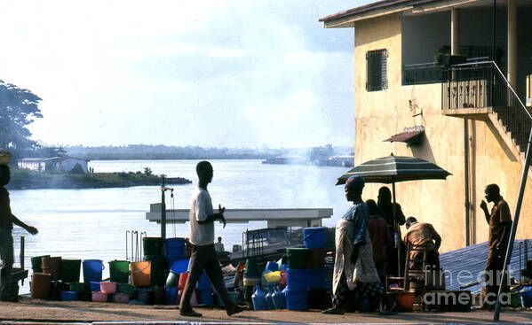 Erik Art Print featuring the photograph Monrovia Liberia 1971 by Erik Falkensteen