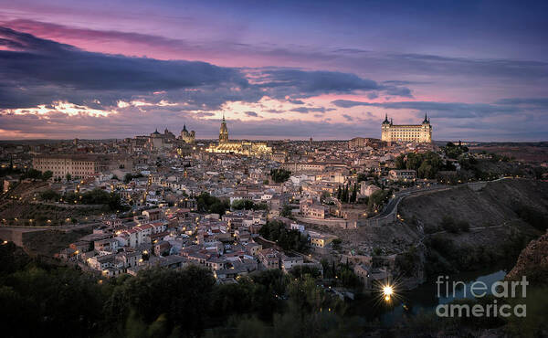 Landscape Art Print featuring the photograph Monumental Toledo by Hernan Bua