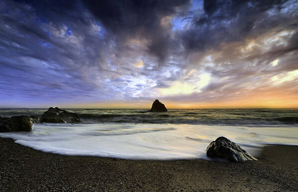 Basia Art Print featuring the photograph Navarro Beach Coast by Don Hoekwater Photography