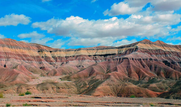 Painted Desert Art Print featuring the photograph Painted Desert by Charlotte Schafer