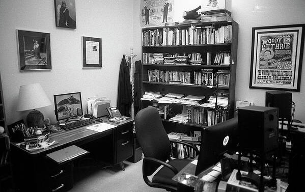 College Art Print featuring the photograph Portrait of a Film/TV Professor's Office by Jeremy Butler
