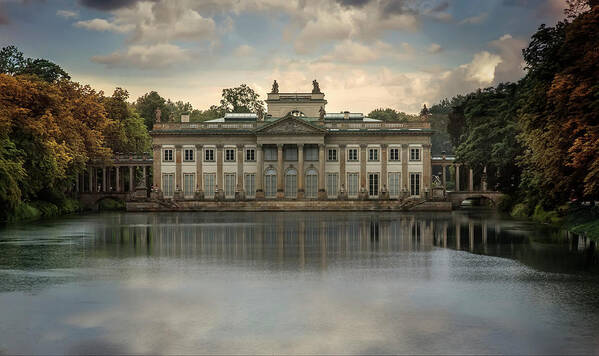 Old Art Print featuring the photograph Royal Baths in Warsaw by Jaroslaw Blaminsky