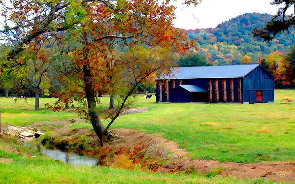 Landscape Art Print featuring the photograph Rural KY by Sam Davis Johnson