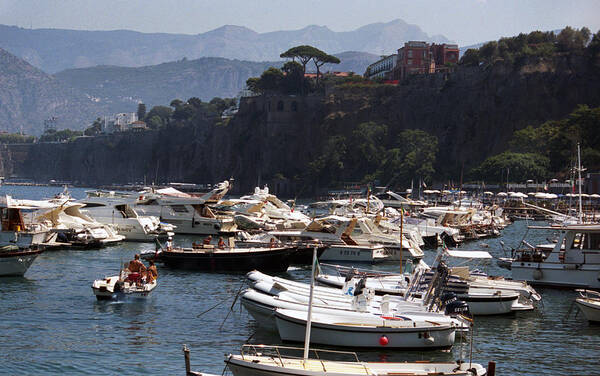 Serrento Art Print featuring the photograph Serrento Harbour by Terence Davis