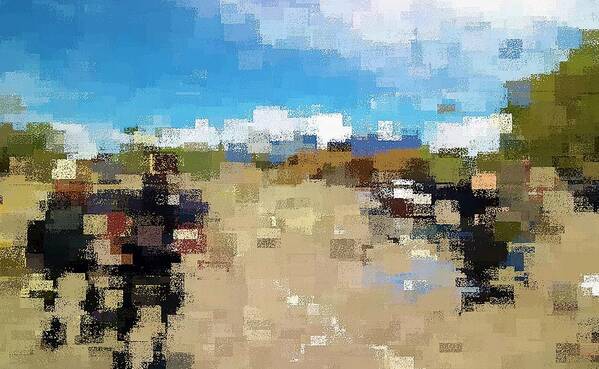 Countryside Art Print featuring the digital art What do you see? by David Manlove