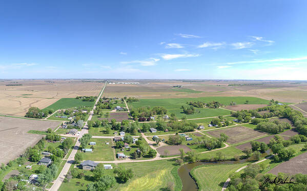 Panorama Art Print featuring the photograph Surprise, Nebraska by Mark Dahmke