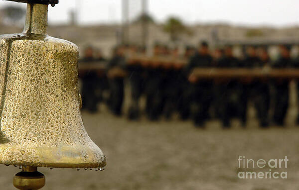 Single Object Art Print featuring the photograph The Bell Is Present On The Beach by Stocktrek Images