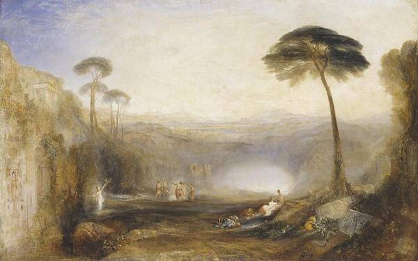 Joseph Mallord William Turner 1775�1851  The Golden Bough Art Print featuring the painting The Golden Bough by Joseph Mallord