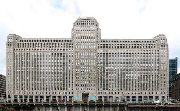 The Merchandise Mart Art Print featuring the photograph The Merchandise Mart by Jackson Pearson