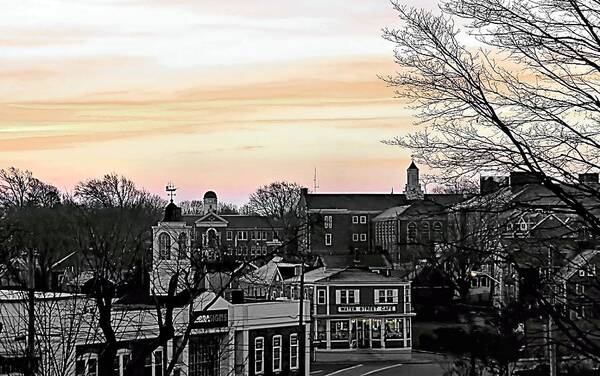Plymouth Ma Art Print featuring the photograph View from Cole's Hill by Janice Drew