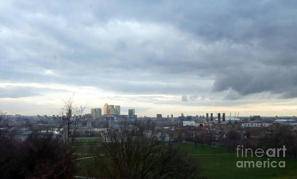 Photography Art Print featuring the photograph View from Greenwich 5 by Francesca Mackenney
