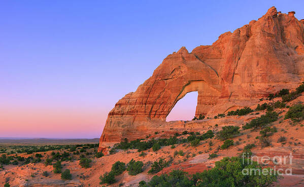 Color Art Print featuring the photograph White Mesa Arch by Henk Meijer Photography