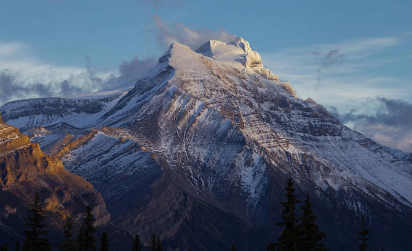 Scenics Art Print featuring the photograph Canadian Rockies #1 by Ron Crabtree