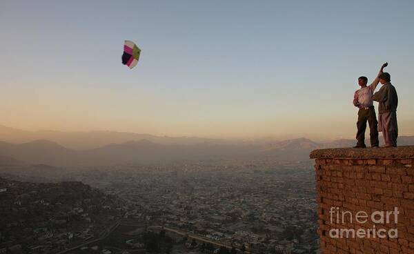 Scenics Art Print featuring the photograph Kabul Is Shown In Transition #2 by Paula Bronstein