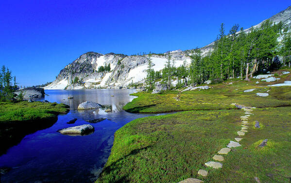 Perfection Art Print featuring the photograph Alpine Lakes Wilderness by David L Moore