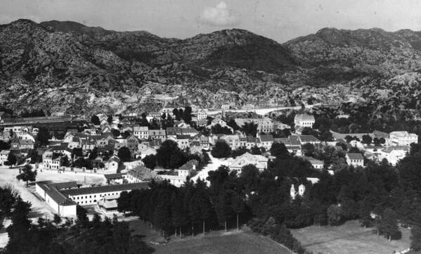 Cetinje Art Print featuring the photograph Balkan Town by Hulton Archive