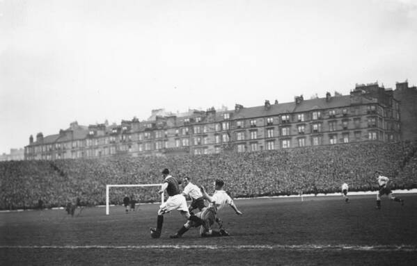 Hampden Park Art Print featuring the photograph Home Championships by Hulton Archive