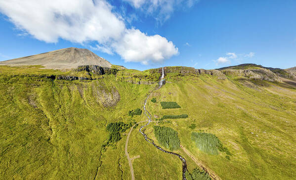 David Letts Art Print featuring the photograph Iceland Volcano by David Letts