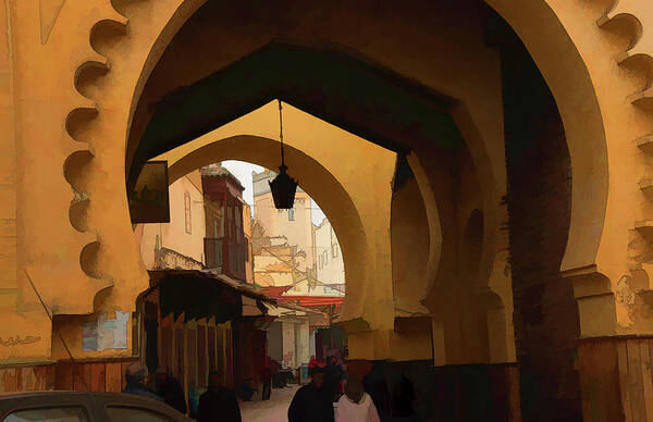 Melleh Art Print featuring the photograph Melleh Arches by Jessica Levant