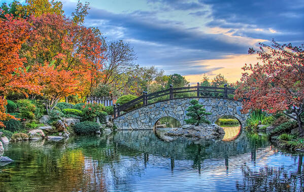 Stone Art Print featuring the photograph Stone Bridge by Ning Lin