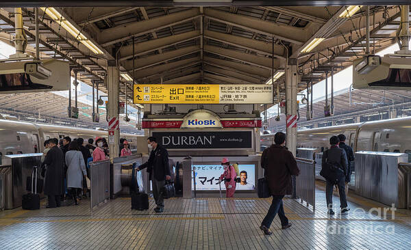 Tokyo Art Print featuring the photograph Tokyo to Kyoto Bullet Train, Japan 2 by Perry Rodriguez
