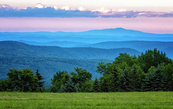 Bellows Falls Vermont Art Print featuring the photograph View From Cooper Hill by Tom Singleton