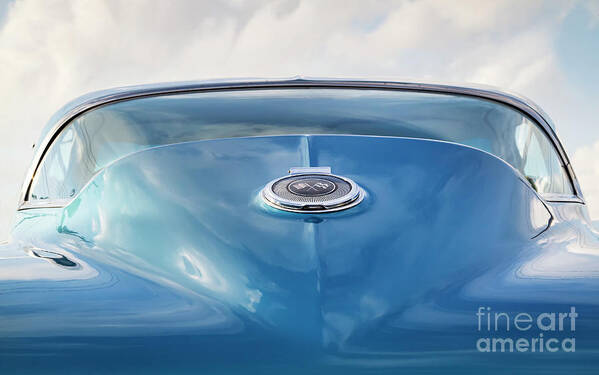 Automotive Art Print featuring the photograph Stingray Tail #1 by Dennis Hedberg