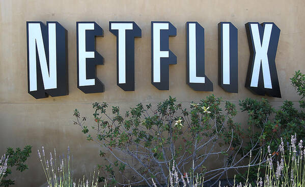 Corporate Business Art Print featuring the photograph Netflix To Report Quarterly Earnings This Week by Justin Sullivan