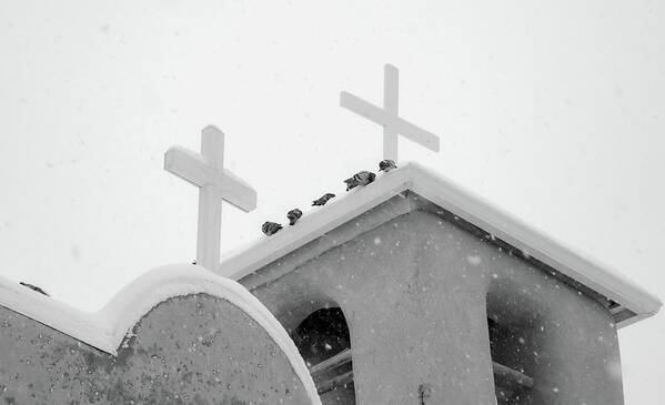 Taos Art Print featuring the photograph San Francisco de Asis Mission Church #4 by Elijah Rael