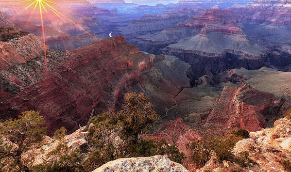 Arizona Art Print featuring the photograph Curtain Call in the Canyon by Rick Furmanek