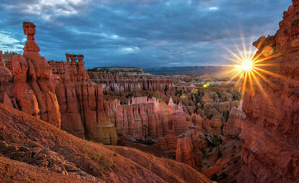 Bryce Canyon Art Print featuring the photograph Bryce Sunrise by Michael Ash