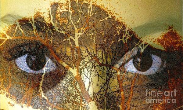 Nature Art Print featuring the photograph Eyes of the Amazon by Jodie Marie Anne Richardson Traugott     aka jm-ART