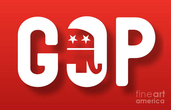Gop Poster Art Print featuring the photograph GOP by Action