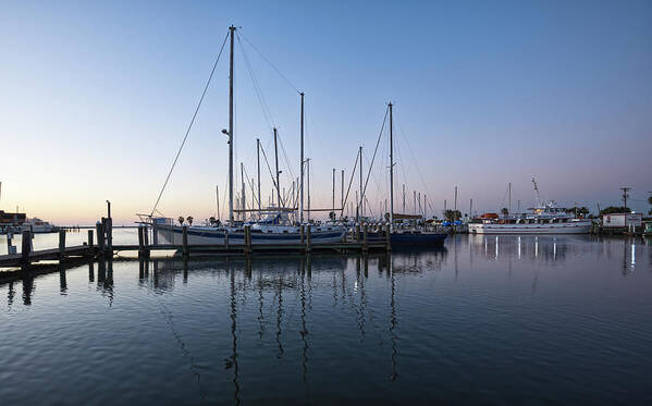 Sailboats Art Print featuring the photograph Sailboats by Ty Husak