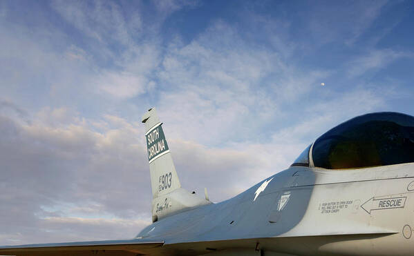 Swamp Fox Jet Photo Art Print featuring the photograph Swamp Fox Jet by Bob Pardue