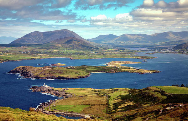 Ireland Art Print featuring the photograph View From Geokaun, Valentia Island by Sublime Ireland